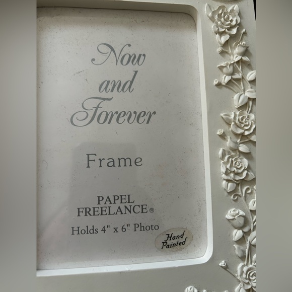 (2) Papel Freelance NowandForever 25th Wedding Anniversary 4x6 5x7 Picture Frame - Picture 5 of 10
